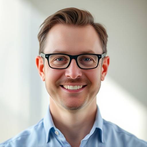 Portrait of James Bennett, the Chief Operating Officer of Pinnacle Explorations.